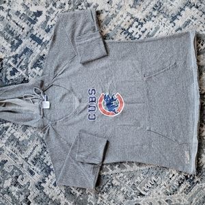 Women's MLB 'Chicago Cubs' hoodie, size XL concept sport in gray